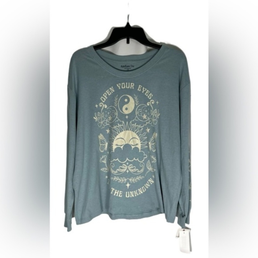 REBELLIOUS ONE Long Sleeve T-Shirt XL NWT
